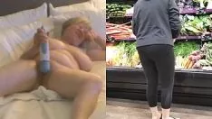 Play He has sex in a grocery store at night
