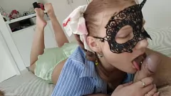 Jouer Un jeune top model fait une pipe à son patron pour un rôle dans un film : Ejaculation Cum Creampie Porn