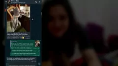 Jouer Le chat Whatsapp avec ma chaude ado Prima devient coquine la nuit