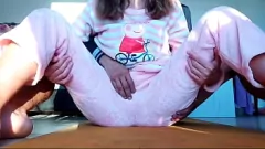 Play Anal Play with Teen Step-Sister's Wet Pussy and Cum in Ass