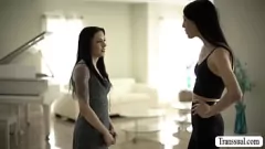 Oynat Anna De Ville's Shemale üvey-mom Siktir et: Sert horoz, Deepthroat, Büyük Göğüsler